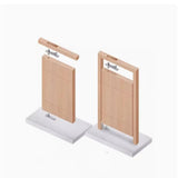 Maxbell Hidden Door Hinge Pivot Hinge Kit Sturdy for Bookshelf Door Stainless Steel