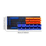 Maxbell Storage Bins Parts Rack Store Hardware Bolts Garage Shop Tool Nuts Organizer