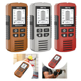 Maxbell 5 in 1 Stud Finder Wall Scanner Auto Calibration 15x6.7x3cm with Audio Alarm Yellow