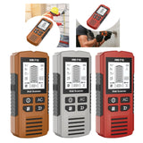 Maxbell 5 in 1 Stud Finder Wall Scanner Auto Calibration 15x6.7x3cm with Audio Alarm Yellow