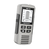 Maxbell 5 in 1 Stud Finder Wall Scanner Auto Calibration 15x6.7x3cm with Audio Alarm Silvery