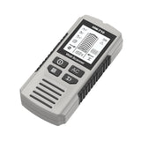 Maxbell 5 in 1 Stud Finder Wall Scanner Auto Calibration 15x6.7x3cm with Audio Alarm Silvery