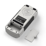 Maxbell 5 in 1 Stud Finder Wall Scanner Auto Calibration 15x6.7x3cm with Audio Alarm Silvery