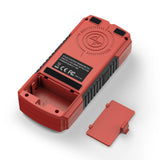 Maxbell 5 in 1 Stud Finder Wall Scanner Auto Calibration 15x6.7x3cm with Audio Alarm Red