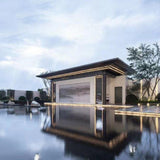 Maxbell Floor Balance Stand Mirror Water Landscape Stand for Furnish Balcony Terrace 190 to 270mm