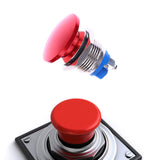 Maxbell Momentary Push Button Utility Accessory Easy Installation Professional Metal 16 mm