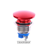 Maxbell Momentary Push Button Utility Accessory Easy Installation Professional Metal 16 mm