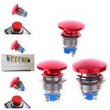 Maxbell Momentary Push Button Utility Accessory Easy Installation Professional Metal 16 mm