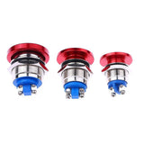Maxbell Momentary Push Button Utility Accessory Easy Installation Professional Metal 16 mm