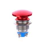 Maxbell Momentary Push Button Utility Accessory Easy Installation Professional Metal 19 mm