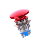 Maxbell Momentary Push Button Utility Accessory Easy Installation Professional Metal 19 mm