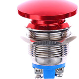 Maxbell Momentary Push Button Utility Accessory Easy Installation Professional Metal 19 mm