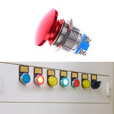 Maxbell Momentary Push Button Utility Accessory Easy Installation Professional Metal 19 mm