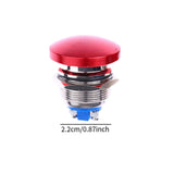 Maxbell Momentary Push Button Utility Accessory Easy Installation Professional Metal 22 mm