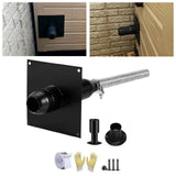 Maxbell Generator Exhaust Extension Kit Replace Safely Vent Exhaust Sturdy Practical