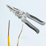 Maxbell Wire Strippers Winding Multifunctional Pressing Electrician Plier Wire Cutter