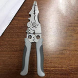 Maxbell Wire Strippers Winding Multifunctional Pressing Electrician Plier Wire Cutter