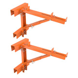 Maxbell 2Pcs Ladder Jack Scaffold Bracket Sturdy Adjustable Height Ladder Stabilizer
