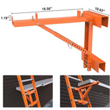 Maxbell 2Pcs Ladder Jack Scaffold Bracket Sturdy Adjustable Height Ladder Stabilizer