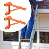Maxbell 2Pcs Ladder Jack Scaffold Bracket Sturdy Adjustable Height Ladder Stabilizer