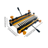 Maxbell Dove Tailing Router Jig 12" Width Lightweight Multifunctional Aluminum Alloy
