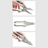 Maxbell Wire Cutter Home Improvement Wiring Tool 32 in 1 Wire Stripper Crimper Plier