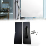 Maxbell Stainless Steel Door Handles Sturdy Pull Push Handles for Hotels Public Home No Pattern