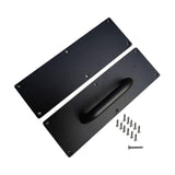 Maxbell Stainless Steel Door Handles Sturdy Pull Push Handles for Hotels Public Home No Pattern
