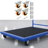 Maxbell 4 Pieces Swivel Caster Wheels Accessory Plate Casters for Trolleys Furniture Style A