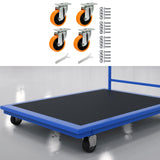 Maxbell 4 Pieces Swivel Caster Wheels Accessory Plate Casters for Trolleys Furniture Style B