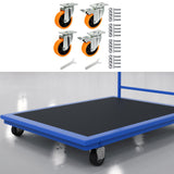 Maxbell 4 Pieces Swivel Caster Wheels Accessory Plate Casters for Trolleys Furniture Style C