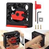 Maxbell Dowel Maker Jig Wear Resistant 8 Holes Aluminum Alloy Adjustable Dowel Maker