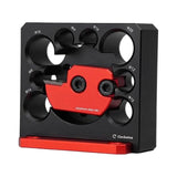 Maxbell Dowel Maker Jig Wear Resistant 8 Holes Aluminum Alloy Adjustable Dowel Maker