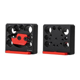 Maxbell Dowel Maker Jig Wear Resistant 8 Holes Aluminum Alloy Adjustable Dowel Maker