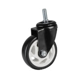 Maxbell Stem Caster Wheel High Performance Sturdy Portable Replace Heavy Duty Caster Without Brake