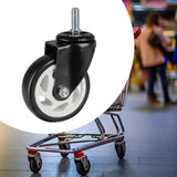 Maxbell Stem Caster Wheel High Performance Sturdy Portable Replace Heavy Duty Caster Without Brake