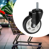 Maxbell Stem Caster Wheel High Performance Sturdy Portable Replace Heavy Duty Caster Without Brake