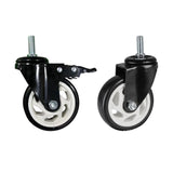 Maxbell Stem Caster Wheel High Performance Sturdy Portable Replace Heavy Duty Caster Without Brake