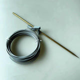 Maxbell Grounding Rod with 40ft Female Ground Cord for Blankets Mats Earthing Sheets