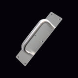 Maxbell 2Pcs Door Handles Sturdy Door Pull Push Plates for Public Office Restaurants 30cm x 8cm x 0.12cm
