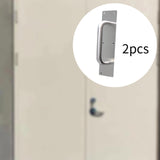 Maxbell 2Pcs Door Handles Sturdy Door Pull Push Plates for Public Office Restaurants 30cm x 8cm x 0.15cm