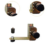 Maxbell Level Telescopic Rod Mounting Clamp Premium Practical Telescopic Rod Bracket with Adapter