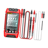Maxbell Digital Multimeter Portable Capacitance Tester for Professional Electricians Red
