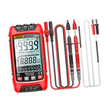 Maxbell Digital Multimeter Portable Capacitance Tester for Professional Electricians Red