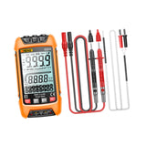 Maxbell Digital Multimeter Portable Capacitance Tester for Professional Electricians Orange