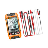 Maxbell Digital Multimeter Portable Capacitance Tester for Professional Electricians Orange