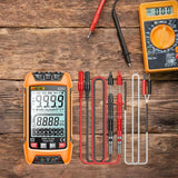 Maxbell Digital Multimeter Portable Capacitance Tester for Professional Electricians Orange