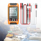 Maxbell Digital Multimeter Portable Capacitance Tester for Professional Electricians Orange