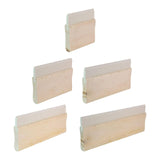Maxbell Screen Printing Ink Scraper Reusable Lightweight Professional Rubber Scraper 10cm