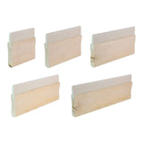 Maxbell Screen Printing Ink Scraper Reusable Lightweight Professional Rubber Scraper 10cm